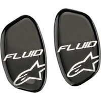 ALPINESTARS FLUID TECH HINGE COVERS SET BLACK OCEAN