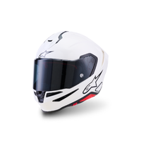 Alpinestars S-R7 Helmet Solid White Glossy