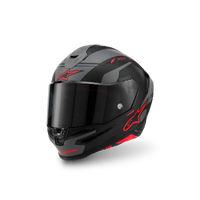 Alpinestars S-R7 Helmet A-Core Black Grey Red Matt