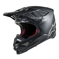 ALPINESTARS SUPERTECH S-M8 SOLID HELMET MATT BLACK