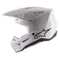 ALPINESTARS SM5 SOLID HELMET WHITE GLOSSY