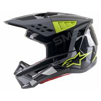 ALPINESTARS SM5 ROVER HELMET ANTHRACITE FLURO YELLOW