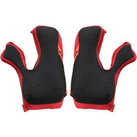 ALPINESTARS S-M10 / S-M8 HELMET CHEEK PAD SET +5MM BLACK