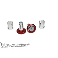 BARKBUSTERS ANODIZED BAR END PLUG - RED