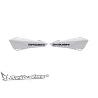 BARKBUSTERS SPARE PARTS - WHITE SABRE PLASTIC GUARDS ONLY (LEFT & RIGHT)