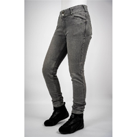 BULL-IT 24 LADIES WILLOW AA SLIM REGULAR JEANS GREY
