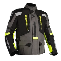 BERIK EXPLORER-ADV JACKET BLACK GREY HI VIZ