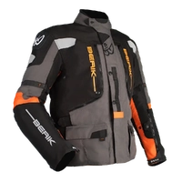 BERIK EXPLORER-ADV JACKET BLACK GREY ORANGE