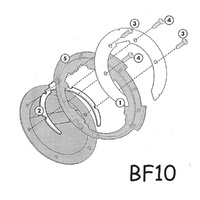 GIVI TANKLOCK FLANGE 10 SUZ VSTROM