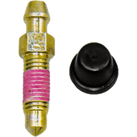 MOTORCYCLE SPECIALTIES 8mm EZI-BLEEDER NIPPLE (RUBBER CAP) - 1 PCE