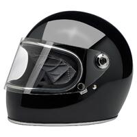 BILTWELL GRINGO S HELMET GLOSS BLACK