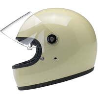 BILTWELL GRINGO S ECE HELMET GLOSS VINTAGE WHITE