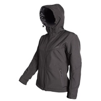 MOTODRY LADIES ARAMID FIBRE HOODY BLACK 