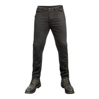 MOTODRY ORIGINALS HEAVY DUTY COTTON MENS JEANS BLACK REGULAR