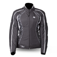 MOTODRY CHERI LADY JACKET BLACK/WHITE