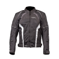 MOTODRY ULTRA VENT JACKET BLACK WHITE