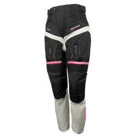 MOTODRY RALLYE 2 LADIES PANTS BLACK GREY MAGENTA