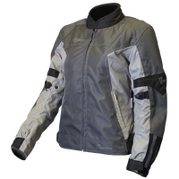 MOTODRY LADIES SAPPHIRE JACKET GREY SILVER