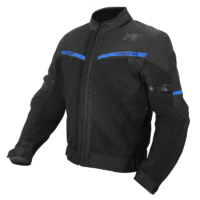 MOTODRY SUMMER VENT JACKET BLACK BLUE