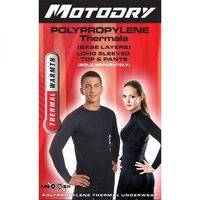 MOTODRY THERMAL WEAR SHIRT BLACK