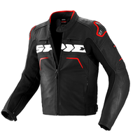 SPIDI EVO RIDER JACKET BLACK RED