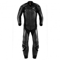 SPIDI 2 PIECE SUPERSPORT TOURING BLACK SUIT