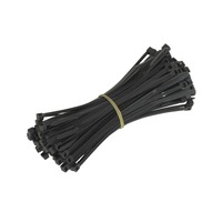 WHITES CABLE TIES 195 x 4.8mm (100/BAG) - BLACK