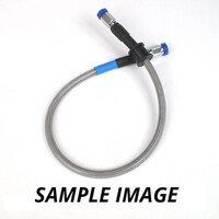 WHITES PREMADE BRAKE LINE 1250MM - CHROME