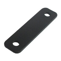DENALI 3in FLAT BRACKET BLACK SOLD EACH