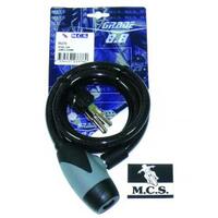 MOTORCYCLE SPECIALTIES - CABLE LOCK SPIRAL 12MM X 1200MM