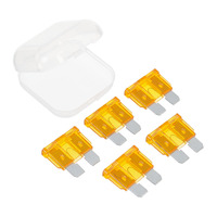 WHITES FUSE 5A BLADE - ORANGE (5 PACK)