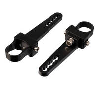 WHITES LED LIGHT BAR TUBE MOUNT BRACKETS 1in PAIR