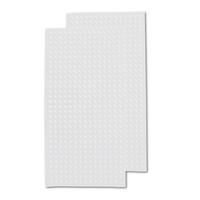 EAZI-GRIP EVO TANK GRIPS (DIY CUT TO SHAPE) 2 X UNIVERSAL SHEETS  CLEAR