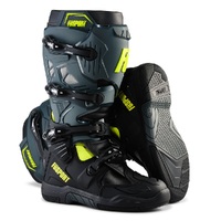 FUSPORT XTREME PILOT XP2 BOOTS GRAY BLACK FLURO YELLOW