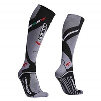 FORMA ROAD COMPRESSION SOCKS BLACK / GREY