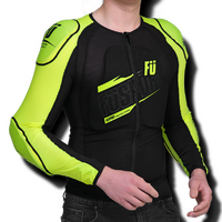 FUSPORT SHOT CORE PROTECTION BLACK YELLOW