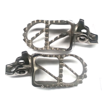 WHITES FOOT PEG WIDE MX - KTM SX/EXC/SXF ETC '98-