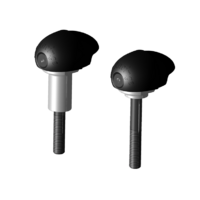 GBRACING BULLET FRAME SLIDERS / CRASH KNOBS (RACE) - KAWASAKI NINJA ZX-10R