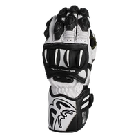BERIK TRAX LEATHER GLOVES BLACK WHITE