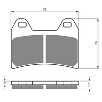 GOLDfren S3 Sintered Sports  Brake Pads - GF141S3