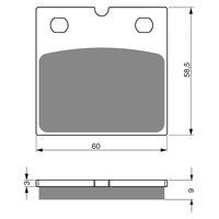 GOLDfren S3 Sintered Sports  Brake Pads - GF197S3