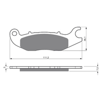 GOLDfren S3 Sintered Sports  Brake Pads - GF210S3