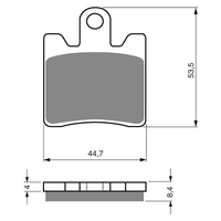 GOLDfren S3 Sintered Sports  Brake Pads - GF326S3