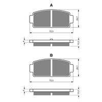 GOLDfren S3 Sintered Sports Brake Pads - GF362S3