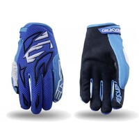 FIVE GLOVES MXF-3 MX BLUE BLUE