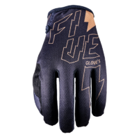 FIVE GLOVES MXF-4 THUNDERBOLT BLACK