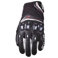FIVE GLOVES SF-2 BLACK WHITE RED