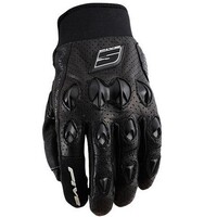 FIVE GLOVES STUNT EVO LEATHER AIR BLACK