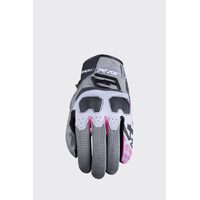 FIVE GLOVES TFX-4 WATER RESISTANT LADIES GLOVES GREY PINK