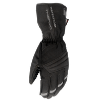 MOTODRY THERMO LADIES WINTER WATERPROOF TEXTILE GLOVES BLACK